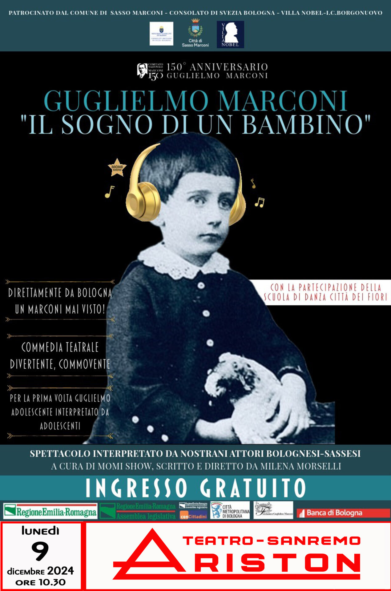 INVITO generale 23 Aprile 150 ° VI INVITIAMO A TEATRO