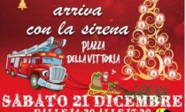 Babbo Natale "Arriva con la sirena"