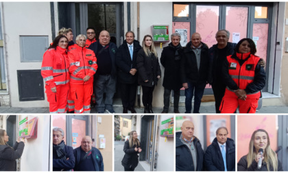 Nuovo defibrillatore in Piazza Spinola