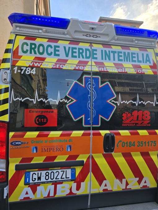 Ventimiglia, Croce Verde Intemelia: aperto un bando per autista-soccorritore