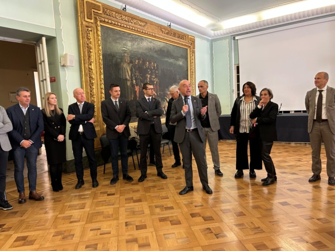 Brindisi di Natale a Palazzo Bellevue