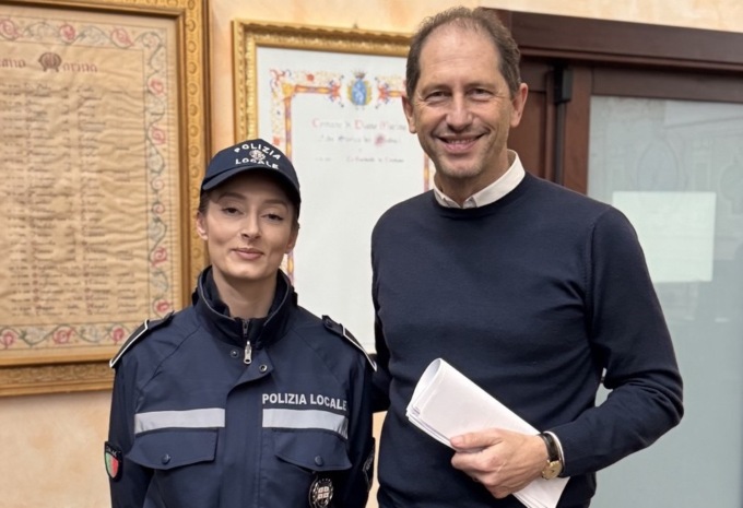 Una nuova vigilessa a Diano Marina: ha preso servizio Giulia Rizzo