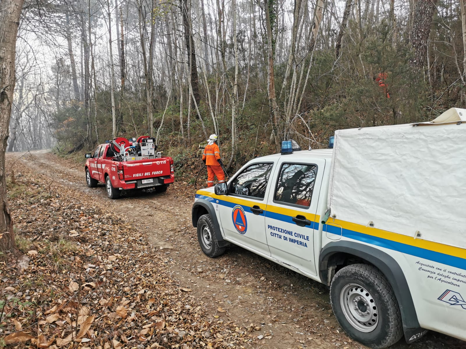 incendio santa brigida dolcedo 24 dicembre 2024 boschivo pascolo_02