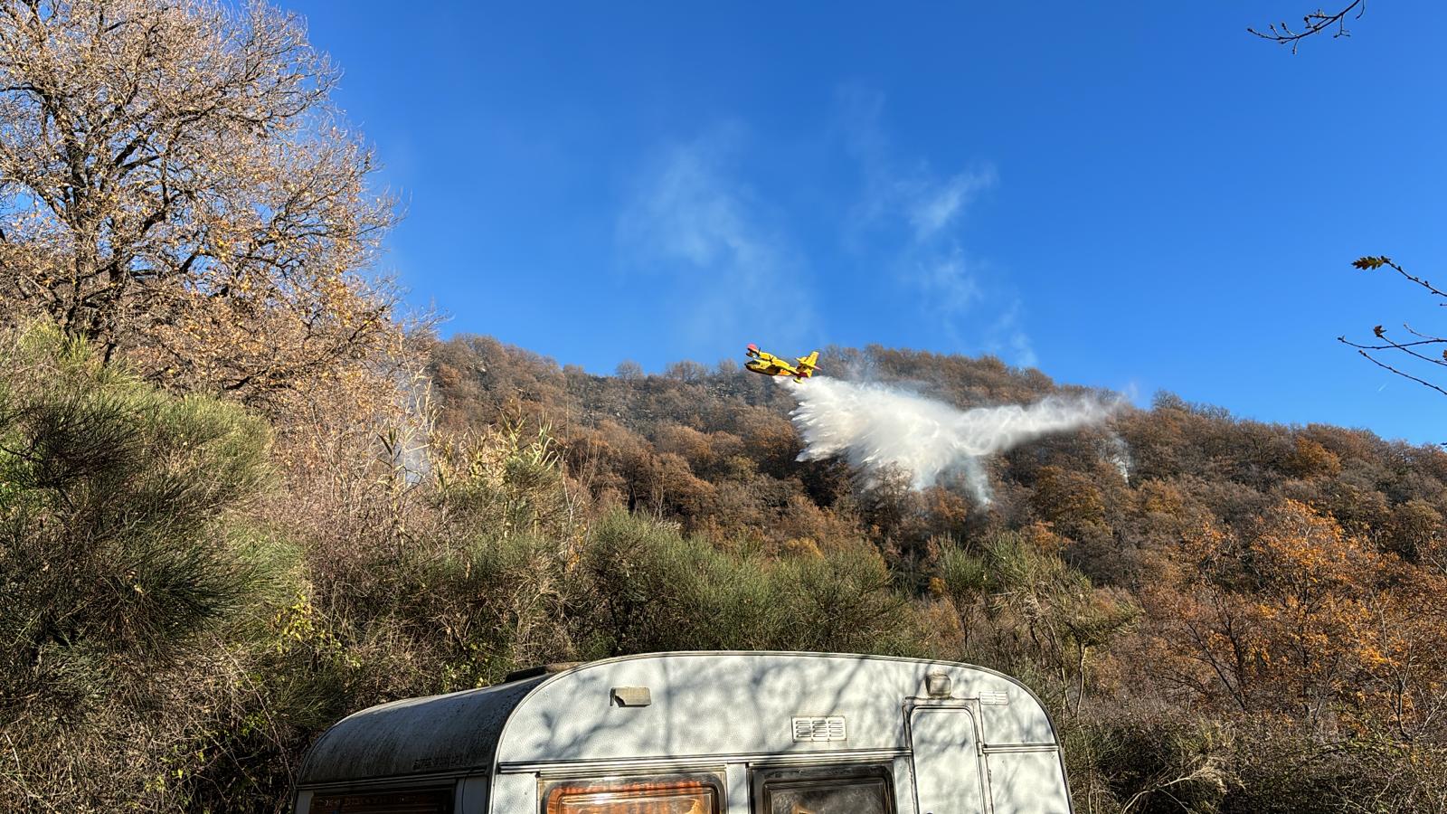 incendio santa brigida dolcedo 24 dicembre 2024 boschivo pascolo_04