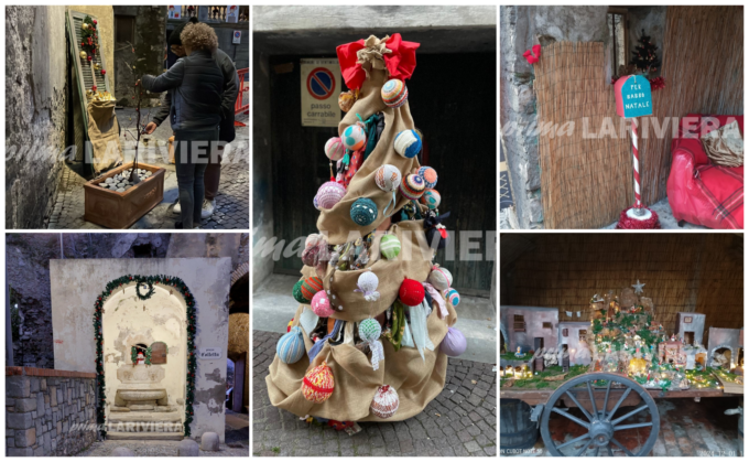 I cittadini del centro storico di Ventimiglia uniti per il Natale