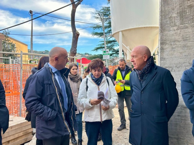 Sopralluogo della Task Force Liguria per l’Edilizia Scolastica oggi negli istituti sanremesi