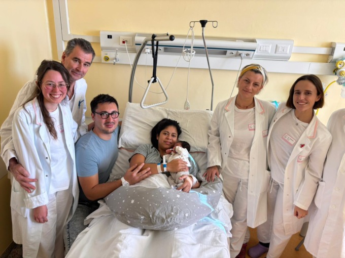 Manuel, il primo nato del 2025 in provincia di Imperia