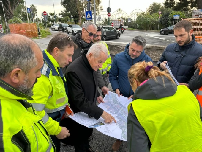 Nuovo sopralluogo sulla pista ciclabile