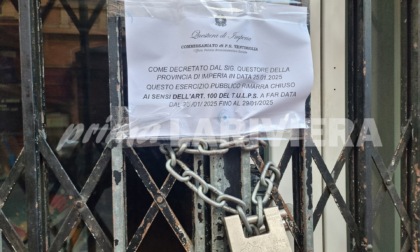 Alimentari di Ventimiglia chiuso per quattro giorni dal questore