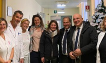 Lombardi e Berrino in visita all'Ospedale Borea