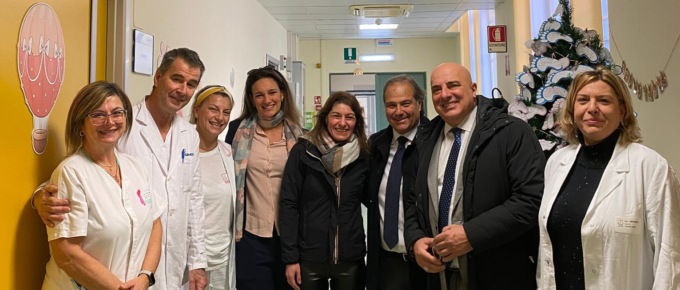 Lombardi e Berrino in visita all’Ospedale Borea
