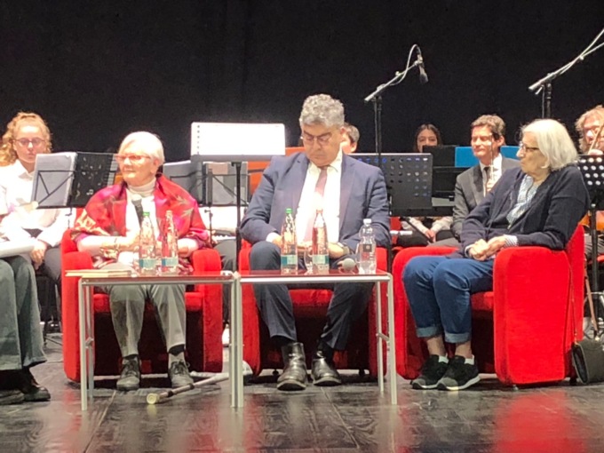 Le toccanti testimonianze delle sorelle Bucci al teatro Cavour