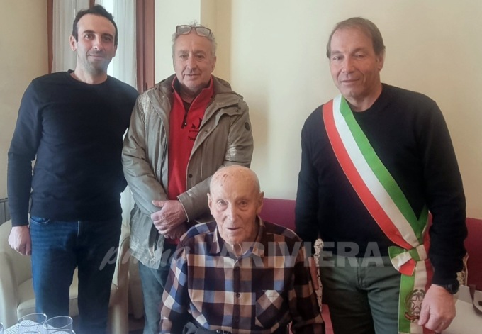 Dolceacqua festeggia i 100 anni di Rigio Balbo