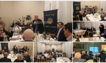 La famiglia Vacchino tra gli ospiti di una serata del Rotary Sanremo Hanbury