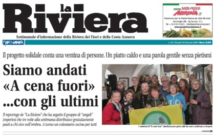 La Riviera “A Cena fuori” con gli ultimi