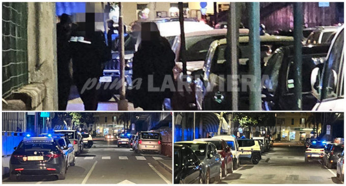 Rissa in via Tenda a Ventimiglia, ci sarebbero auto danneggiate