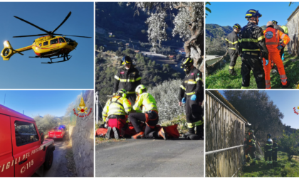 Incidente in campagna: 75enne in codice rosso