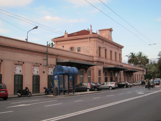 Rotatoria dalla ex stazione per il Festival