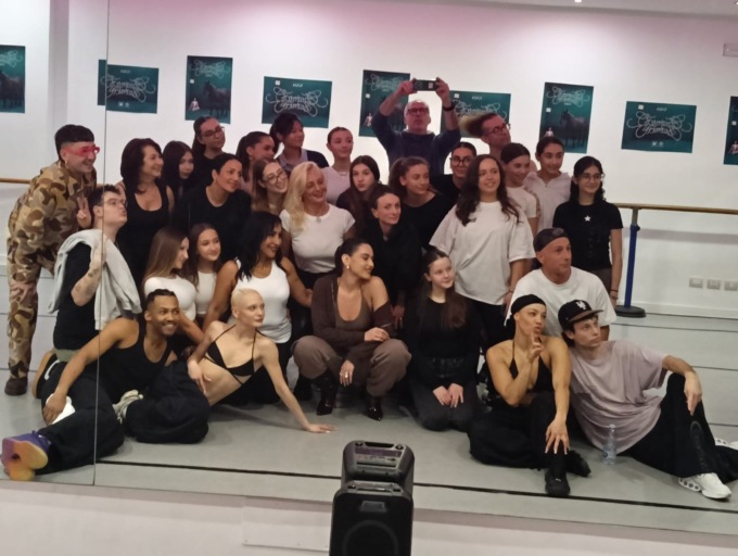 Gaia “coreografa per un giorno” alla Scuola di Danza Città dei Fiori