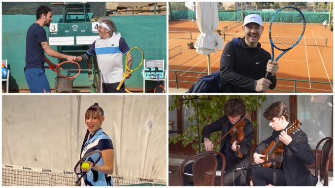 Sfilata di vip al Circolo Tennis di Sanremo per raccogliere fondi per il Gaslini