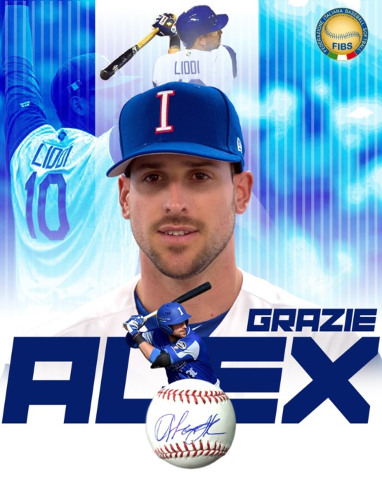 Alex Liddi dà l’addio al baseball