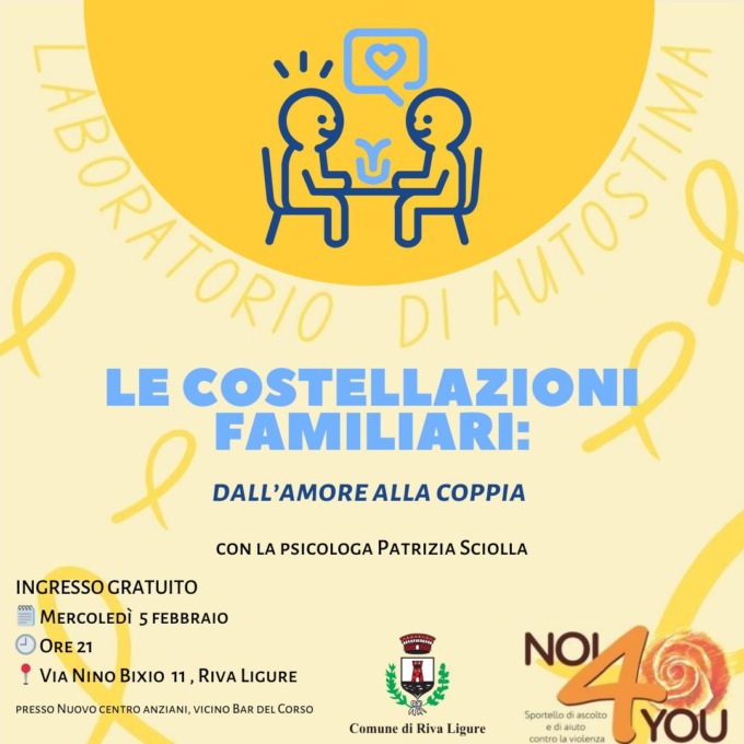 Appuntamento con il Laboratorio dell’Autostima di NOI4YOU