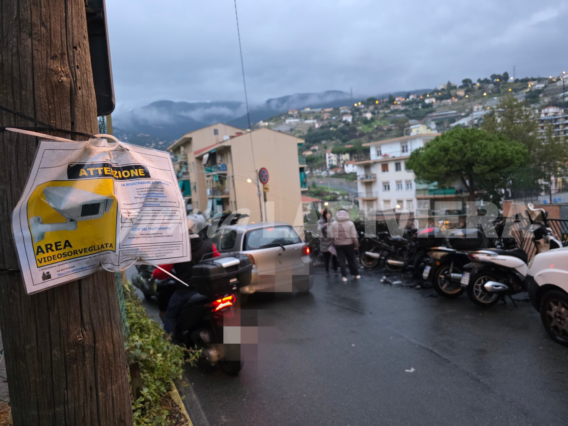 incendio rogo scooter via borgo opaco sanremo 11 febbraio 2025 2