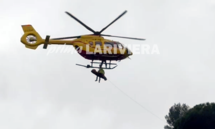 Ferito da un colpo di fucile durante una battuta di caccia a Camporosso