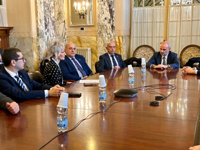 Il Ministro Schillaci in Comune