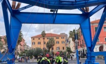 Giornata addestrativa a Imperia per i vigili del fuoco del Saf