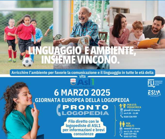 “Pronto Logopedia” una due giorni dedicata alla comunicazione