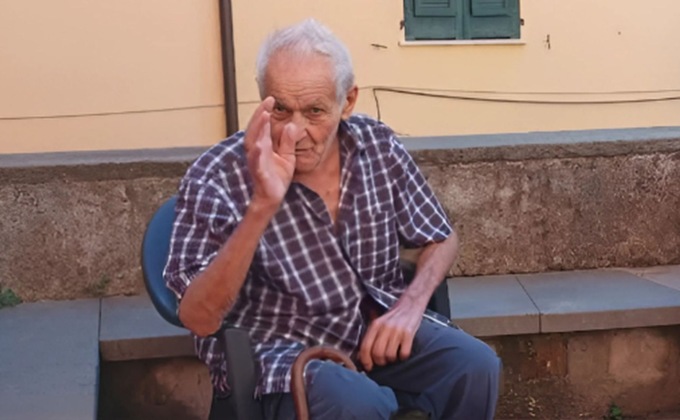 Castelvittoriio piange “Janò” ultimo partigiano e uomo più vecchio del paese