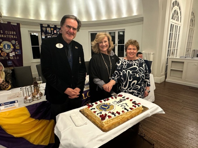 Il Lions Club Sanremo Matutia ha festeggiato i suoi primi 37 anni