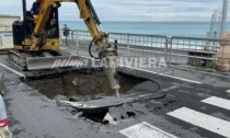 Cantiere sul lungomare: scatta l'ordinanza, giovedì niente mercato a Bordighera