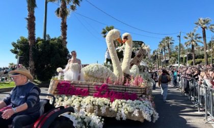 Sanremoinfiore: Riva Ligure vince la sfilata dei Carri fioriti