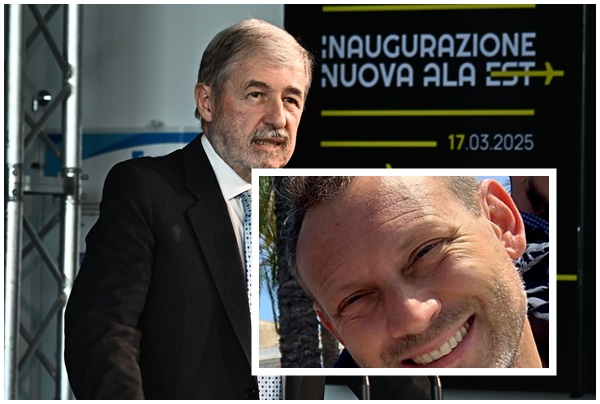 L’architetto intemelio Alex Riolfo progettista della nuova ala dell’areoporto Cristoforo Colombo di Genova inaugurata oggi