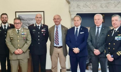 Il sindaco alla cerimonia di apertura della Competition for Military Academies