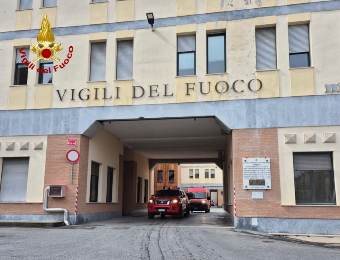Emergenza maltempo in Toscana, partita colonna mobile dei vigili del fuoco di Imperia