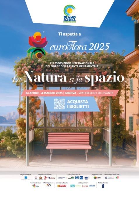 Diano Marina a Euroflora: un giardino fiorito che racconta il territorio dianese