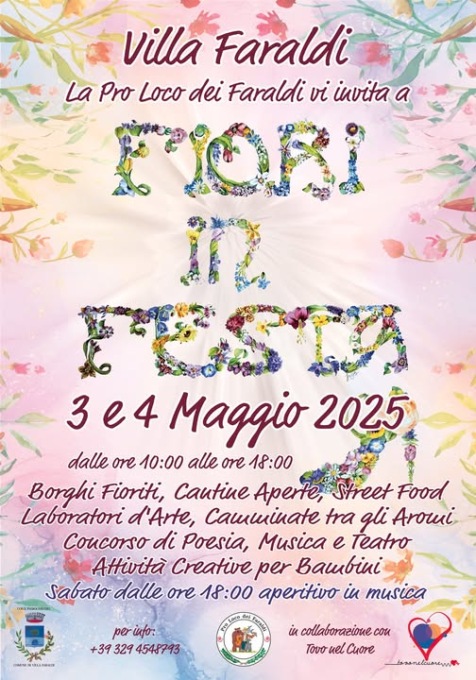 Fiori in Festa: Un Weekend di Primavera a Villa Faraldi