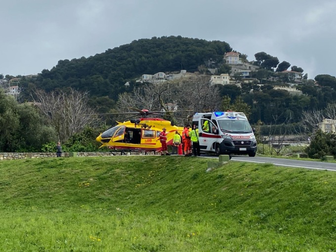 Cade da un albero: grave anziano