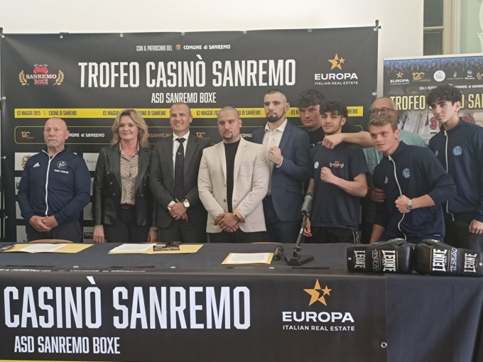 Weekend di pugilato con il “Trofeo Casinò di  Sanremo”