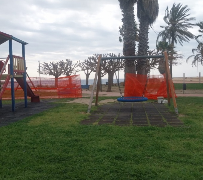 Nuovo parco giochi e area fitness alla Rabina