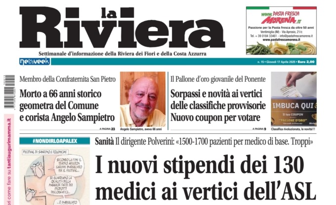 Gli stipendi dei 130 medici al vertice dell’Asl 1 Imperiese