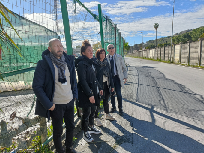 Sopralluogo in Valle Armea per modifica alla viabilità