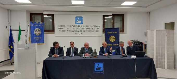 Serata per la Pace all’Istituto Umanitario di Sanremo con il Generale Battisti