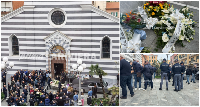 Oltre 300 alla chiesa di Sant’Agostino per l’addio a Fabio Versace