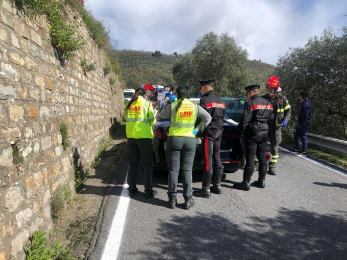 Scontro mortale a Pontedassio