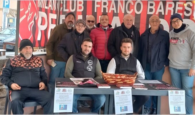 Speranza è confermato a capo del Milan Club Perinaldo