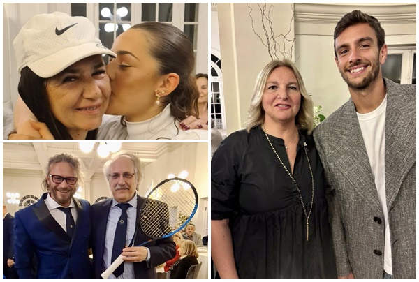 Cappellino di Sinner battuto all’asta di Sanremo a 300 euro durante la cena col campione di tennis Lorenzo Musetti